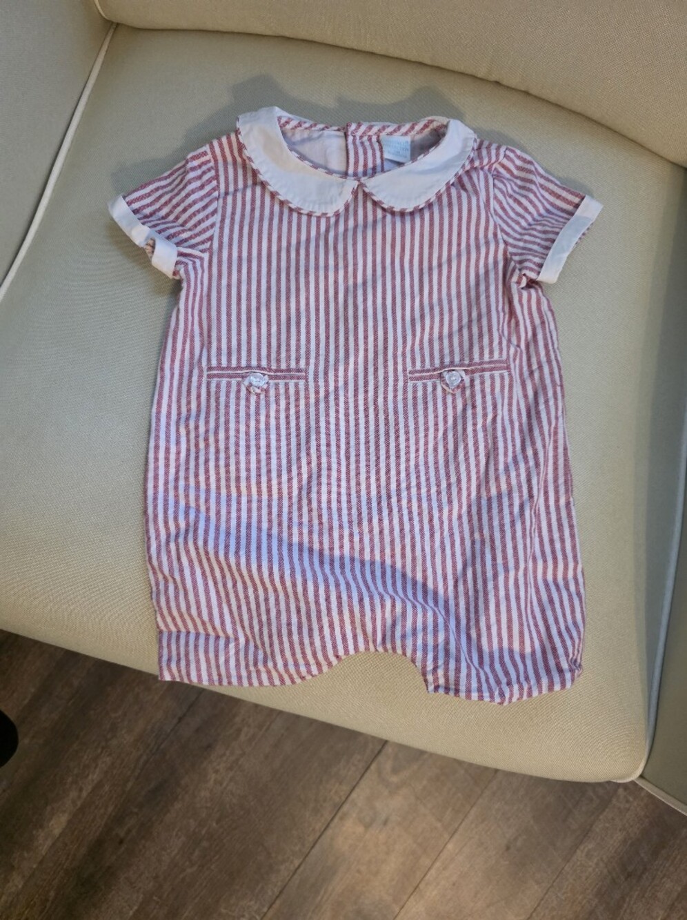 Edgehill Collection Striped Romper